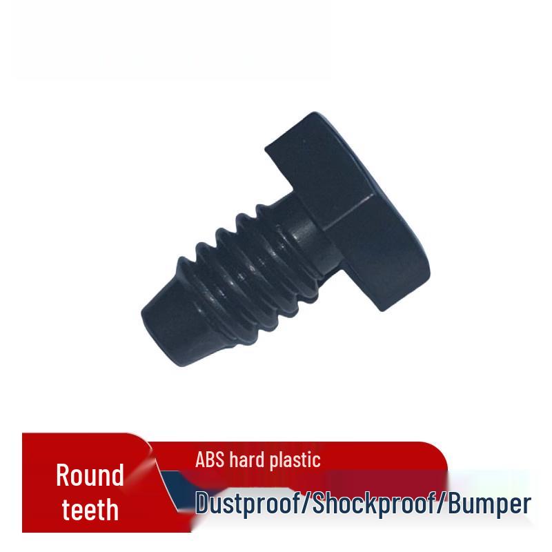 

Hard Billiard Cue Stick Round Rubber End Caps (5-Pack)