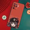 Genshin Impact Hu Tao HuTao Case For Oppo A76 A16 A96 A17 A60 A40 A80 A98 A58 A78 A18 A38 A57 A74 A54 A94 A15 A5 A6 Pro