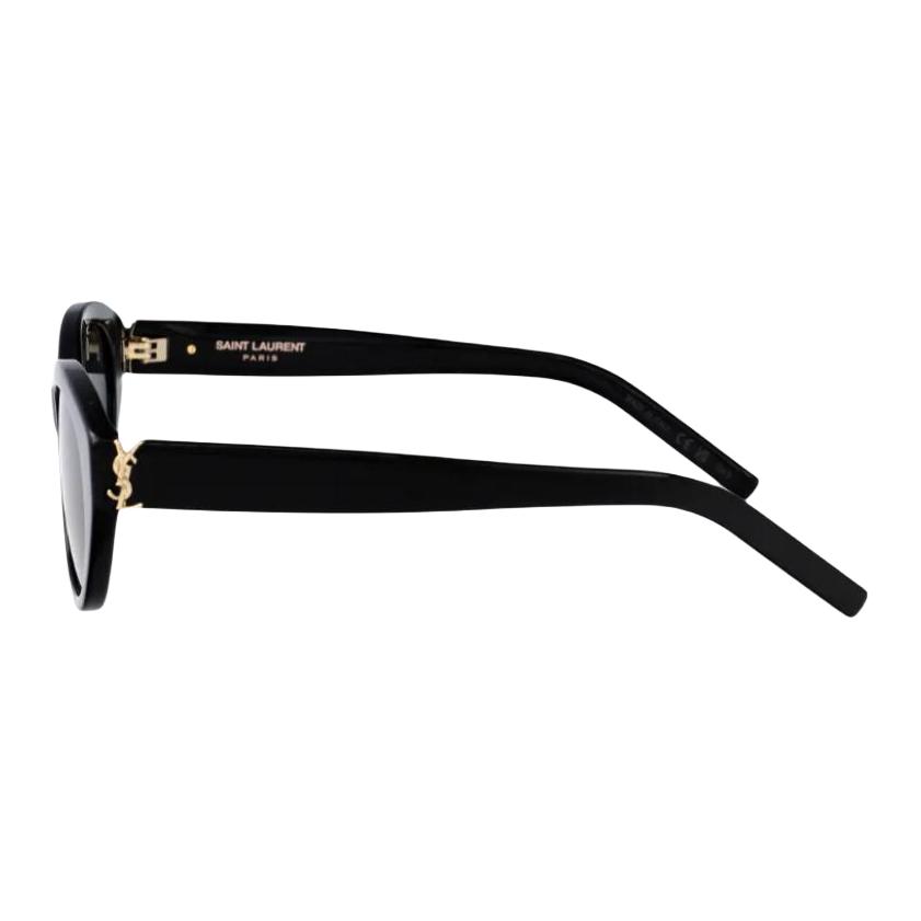 Saint Laurent Full Frame Detail Acetate Cat Eye Sunglasses Women Sunglasses Black 30048348