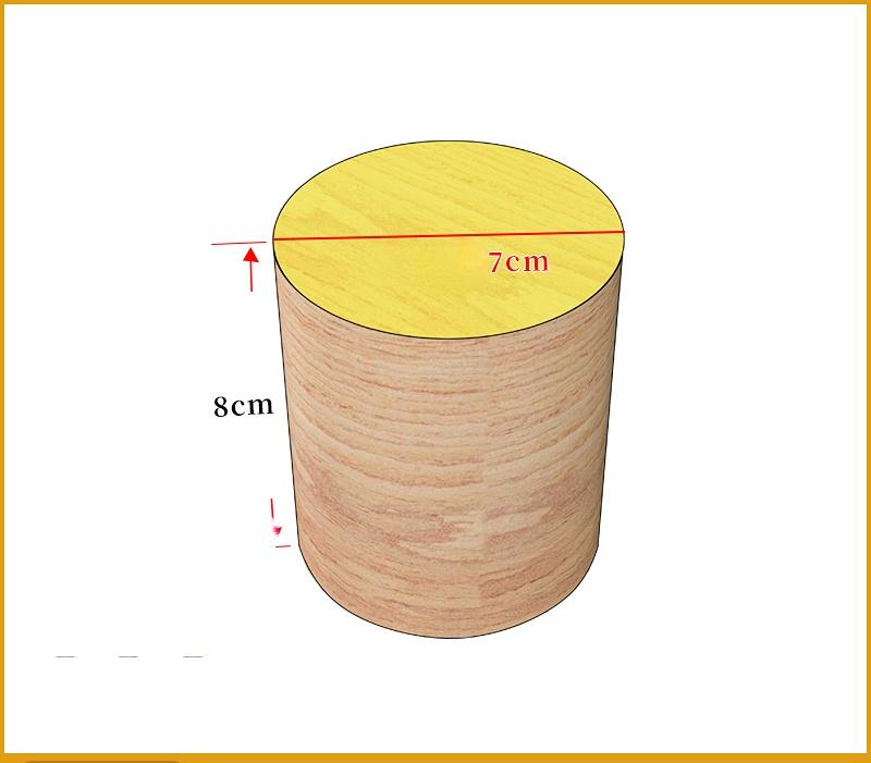 Solid Wood Furniture Heighten Legs Cabinet Sofa Table Chair Bed End Table Feet Mat Furniture Increased Pad Round Pine Wood