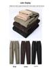 2024 New Style Plus Velvet Thick Slimming Harem Pants for Middle-Aged Women: Autumn/Winter Fashion