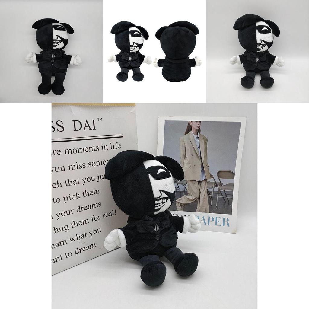 New Cesar Torres Plush Mandela Diary Stuffed Toy Game Peripheral Doll Cartoon Style Short Plush Filled With Pp Cotton Non-electric Not