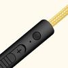 Audio Cable Stable Transmission Anti-interference Built-in MIC 3.5mm Male to Male Audio Wire for Headphone