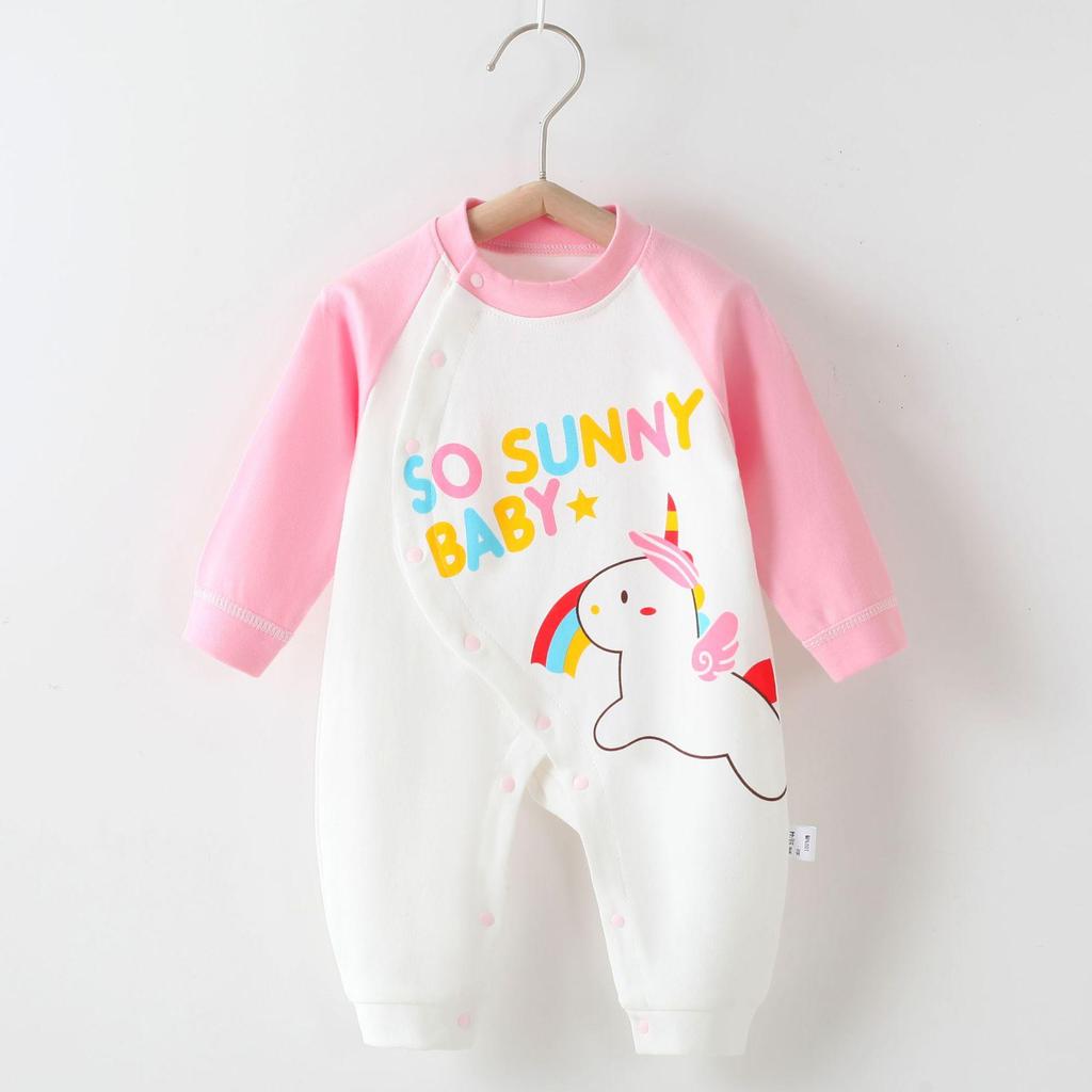 Autumn & Winter Infant & Toddler Long-Sleeve Cotton Romper for Baby Boys & Girls