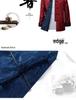 Men's Double-Sided Tang Suit Jacket – Spring/Autumn Ethnic Style with Frog Buttons and Stand Collar