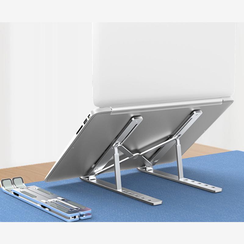 Stands Holders & Car Mounts 6 Speed Height Adjustment Aluminum Alloy Foldable Notebook Computer Stand Portable Heat Sink Base
