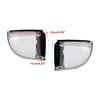 Artudatech Chrome Front Air Duct Frame 51117255117 Fit for Mini R55 R56 R57 R58 R59 JCW S