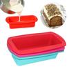 New Silicone Mold Baking Tools Rectangular Silicone Cake Mold Toast Candy Mold Mold DIY Kitchen Supplies Cake Making