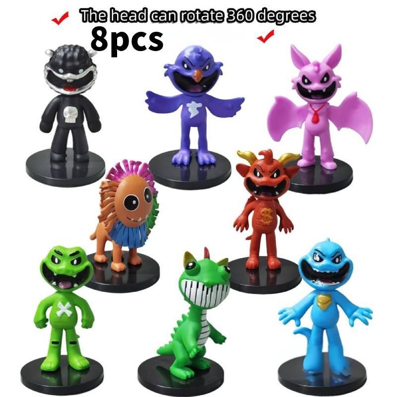 Delightful Pvc Smiling Animal Models For Fun Office Accessories And Playtime Collectibles In Assorted Sizes