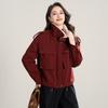 TERRE BLEUE Women's Plush-Lined Winter Warm Jacket