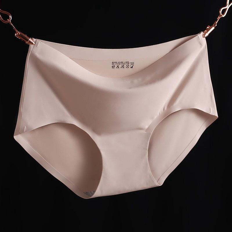 FINETOO Seamless Ice Silk Panties for Women Underwear  Summer