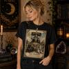 The Chariot Tarot Card T-Shirt, Victorian Major Arcana Graphic Tee