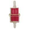 6MM FUEL INLINE ATV MOTORCYCLE MAGNETIC FILTER Lnternal 3mm Red Filter