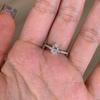 Xiaohongshu Shiny Planet Water Drop Ring for Women - Luxurious, Stylish & Elegant Finger Ring.