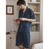 Lunaluz Men S daiSy Cotton Short Sleeve Collar pajamaS Set