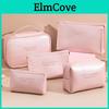 Modern Minimalist Pu Makeup Bag With Waterproof Design For Travel And Storage