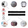 2Pcs Refrigerator Handle Covers Soft Comfortable Protective Sleeve for Fridge Door Microwave Oven Kitchen Appliance Handle