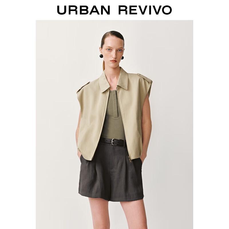 Women's Vintage Casual Double-Zipper Sleeveless Vest