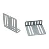 Car Radio Mounting Accessory Replacement Silver 2 Din