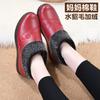 Old North Cloth Shoes Women's Cotton Shoes Winter Waterproof and Non-slip Piled Thickened Warm Shoes Middle-aged and Elderly Flat Mother Cotton Boots