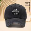 Mountain Graphic Washed Baseball Cap Unisex Distressed Cotton Outdoor Adventure Snapback Hat