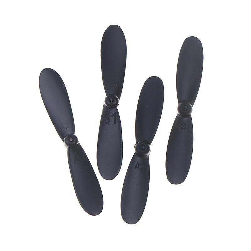 8Pcs 42Mm Props For 4D Rc Spare Parts V8 Mini Toy R/C Mini Drone Quadcopter Propeller Parts Kit