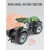 1/30 Alloy Tractor Model Diecast Metal Farming Tool Car Cultivated Land Car Agricultural Vehicles Model with Sound Kids Toy Gift