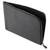 New COACH Leather Clutch Briefcase Tubas Men's Black C3143-QBBK