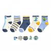 5 Pairs/Lot Baby Socks Newborns Infant Cute Cartoons Series Soft Cotton Mesh Short Socks For 0-24 Month Boy Girl Babies Socks