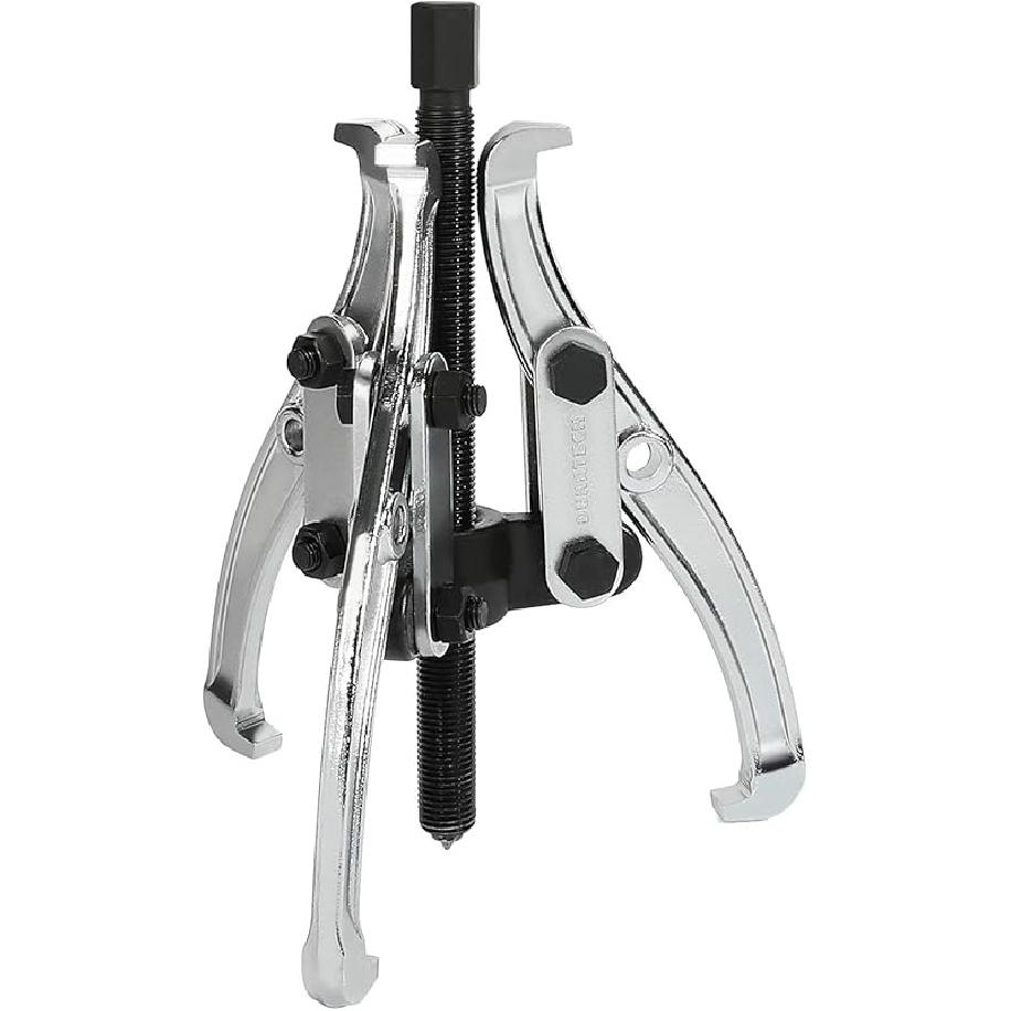 DURATECH 3-Inch 3-Jaw Gear Puller, Removal Tool For Gears, Pulleys, Bearings And Flywheels, Fully Assembled, CR-V Steel