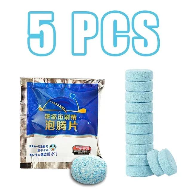 

100PCS Car Glass water Cleaner Effervescent Tablet Auto Window Solid Cleaning Automobile Car Glass Wiper Washing Tablets