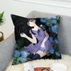 Anime S-Sankarea Pillow Case For Car Sofa Decorative Home Double-sided Print Plush Square Throw Pillow Cushion Cover