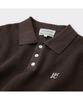 Henlikoteun [British Sporting Club] Waffle Short-Sleeves Polo Knit Abwam26701Brx