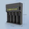 Versatility USB 18650 Battery Charger for 18650/26650 21700/16340 14500/18500 10400 Batteries Charging Station Accessory