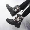 Herren Winter Warme Schneestiefel Gummi Wanderstiefel Outdoor Mid Calf Camouflage Duck Boots Wasserdicht Übergröße