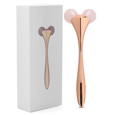 Gesichtsmassageroller V-Gesicht Lifting Straffung Gesichtsschlankheitsroller (Roségold)