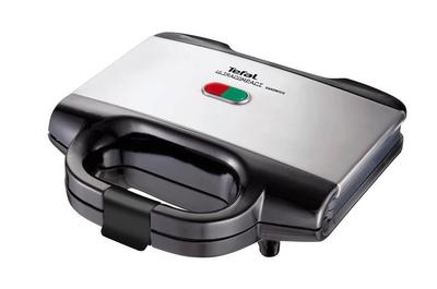 Tefal Ultra Compact Sm1552 Sandwich Maker Black and Silver