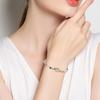 Verstellbares Perlenketten-Armband Elefantendesign Armband Handgemacht Mit 5cm Verlängerungskette Für Symbolik