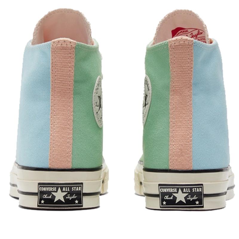 Converse 1970s Chuck Taylor All Star Comfortable and Versatile High-Top Espadrilles Unisex 'Blue Green'