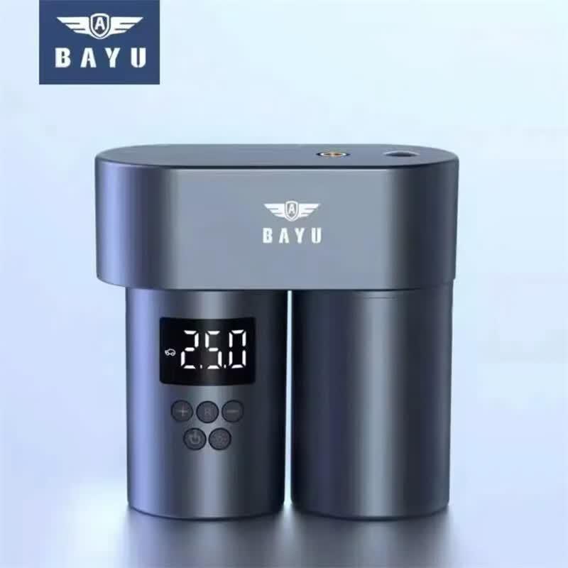 Portable Wireless Car Tire Inflator Pump with Digital Display