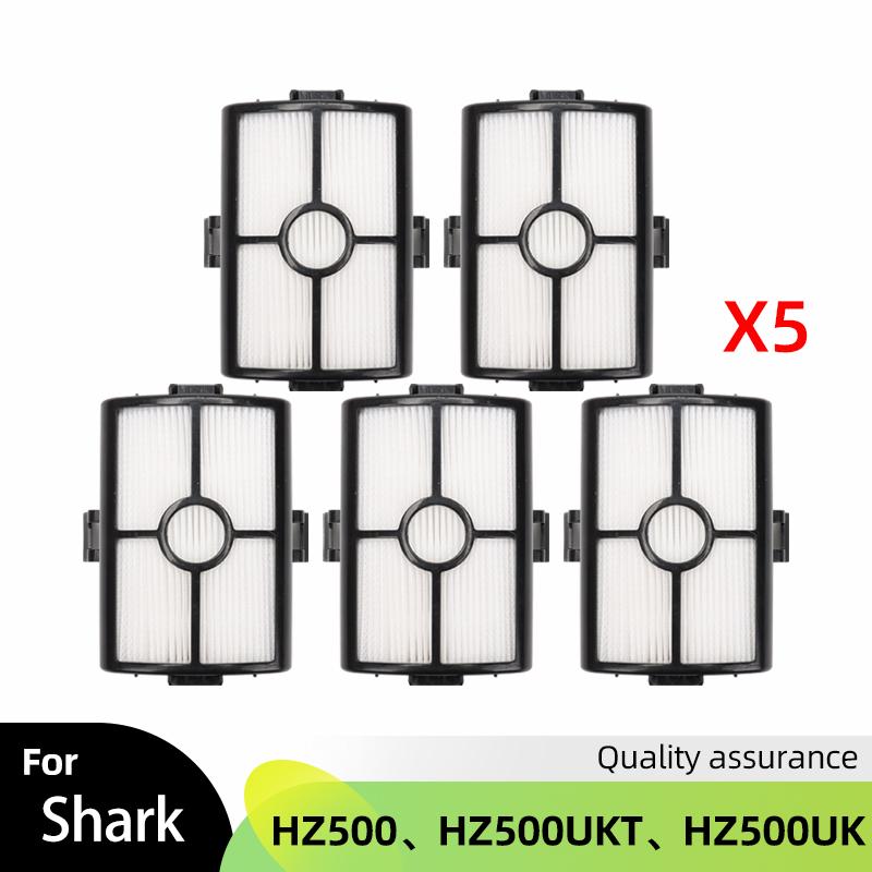 Zestaw filtrów do odkurzaczy Shark serii HZ500 HZ500UKT, HZ500UK, antyalergiczny filtr piankowy i filcowy post-silnikowy, akcesoria