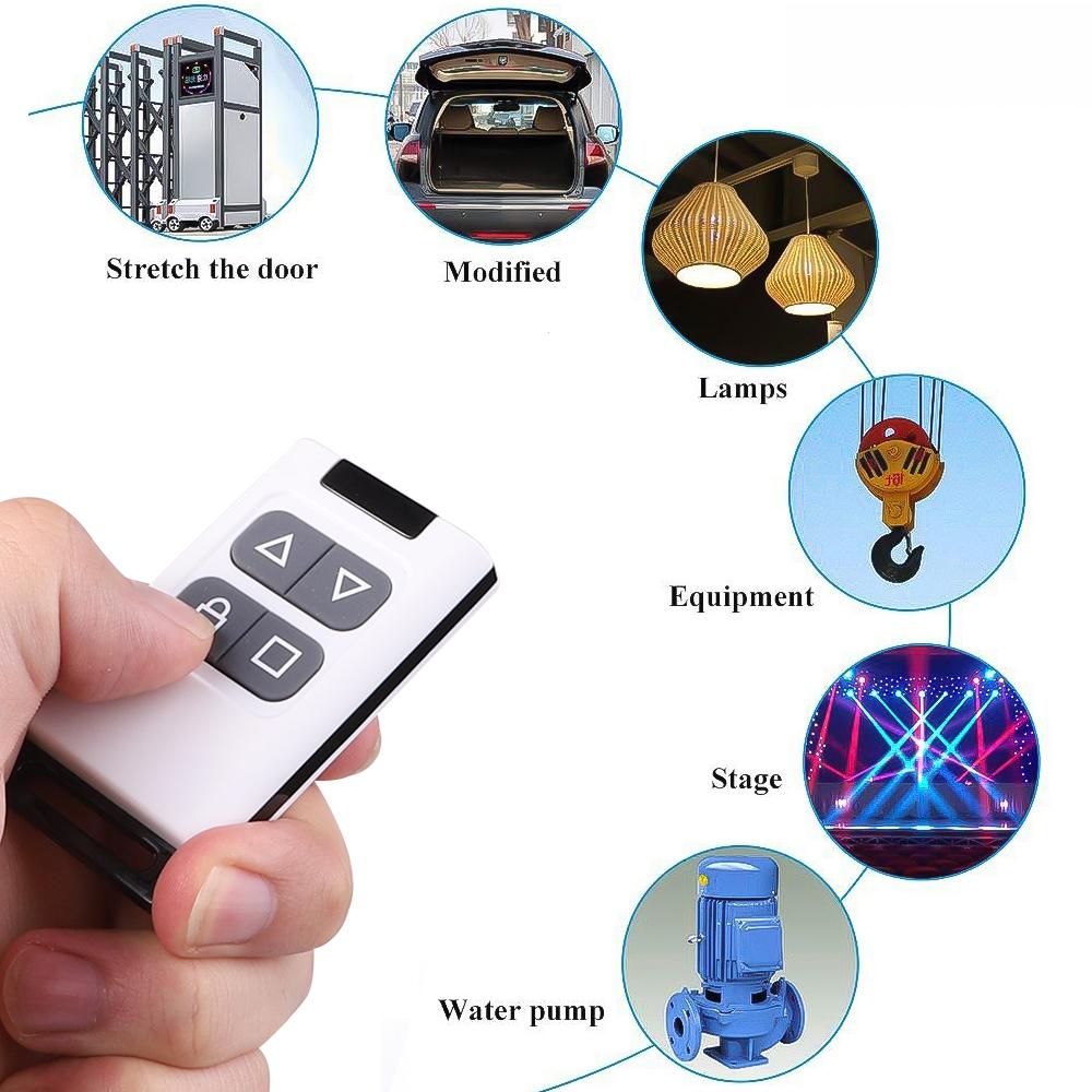 Dual Mode Switching Duplicator Remote Control 433 315 868 330MHz 4 Keys Cloning Code RF Wireless Copy Controller For Garage Door