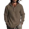 Hoodies Für Herren, Leicht, Langärmelig, Leinenhemden Mit Kapuze, Einfarbig, Pullover, Lässiger Kordelzug, Modisch,