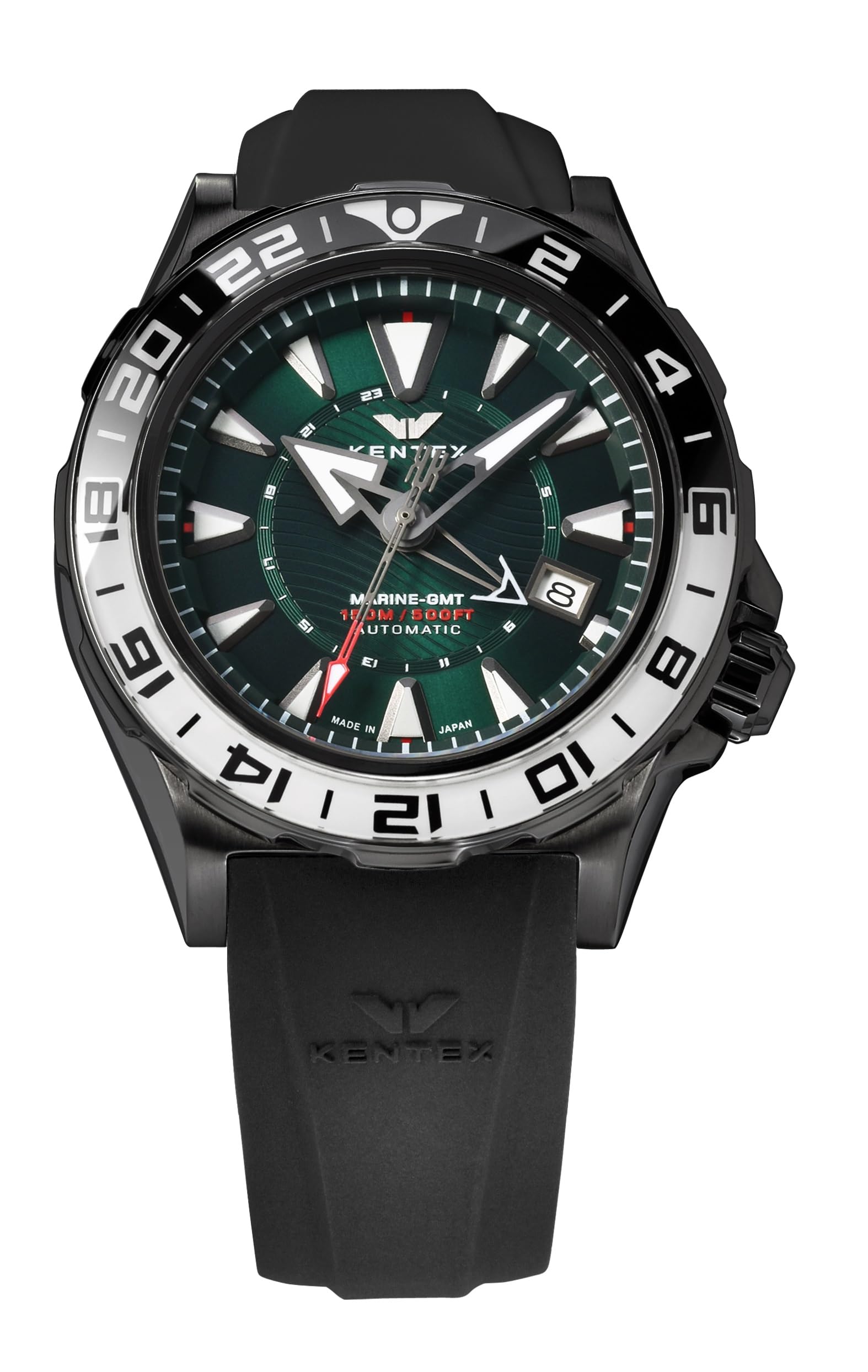 

Годинник IWAWP MARINE GMT Mechanical Automatic Winding Limited to 188pieces Black [Kentex] S820X-03 Men s зелений