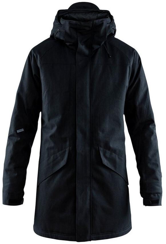 Winter Jacket Craft Mountain Padded Parka Black Melange