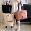 Foldable Portable Large-capacity 360-degree Wheel Travel Bag For Supermarket Shopping Hand-carry Luggage Bag For Shopping And Grocery Trips