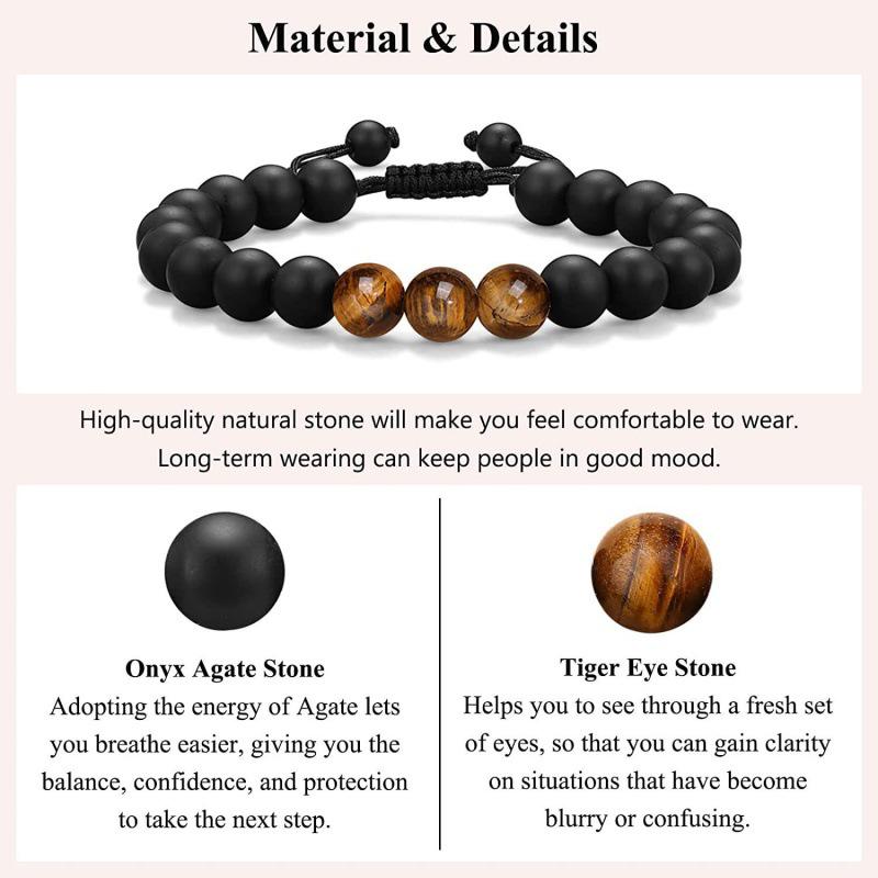 Beyaz Çam Buzlu Bileklik - Yıldönümü, Doğum Günü veya Noel Hediyesi (Erkek Arkadaş, Oğul, Koca veya Sevgili İçin)