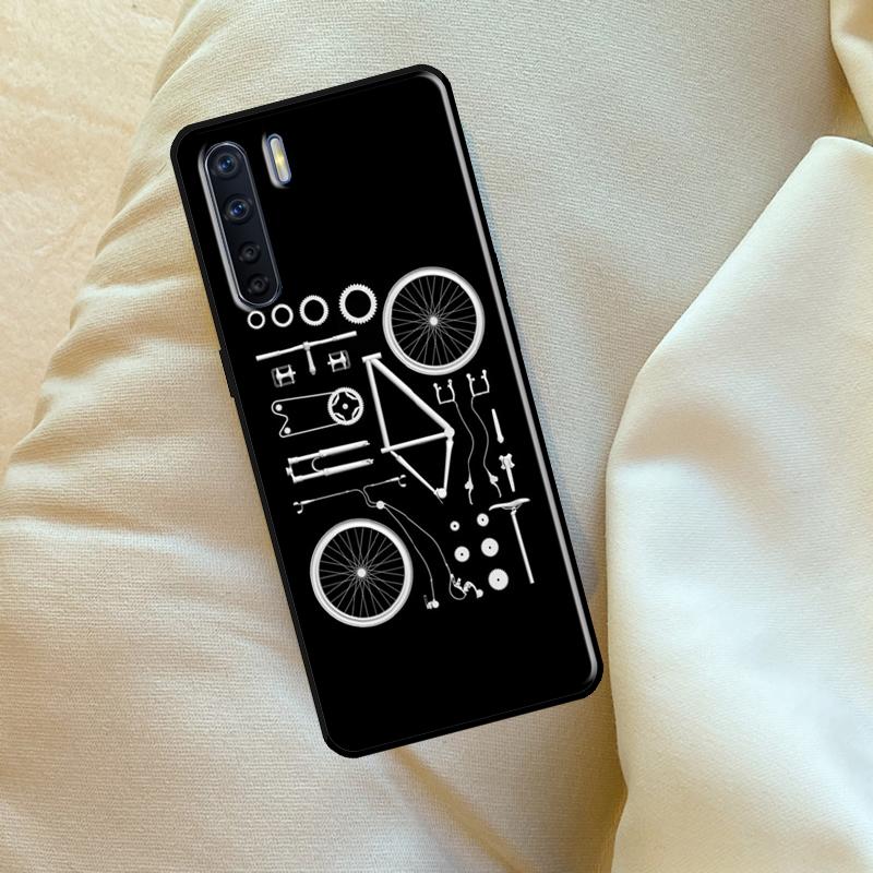 Bike Bicycle Cycling Case For Oppo A60 A80 A40 A15 A16 A17 A57 A94 A74 A54 A76 A96 A18 A38 A58 A78 A98 A6 A5 Pro