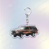 Vintage Classic Old Truck Keychains for Accessories Jewelry Retro Vector Car Keyrings Fans Friends Gifts
