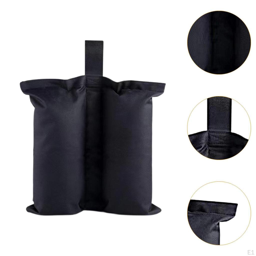 4 Pieces Canopy Tent Weights Sand Bags with Handles, Polyester, Sandbags Weight for Gazebo